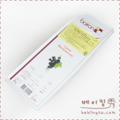 블랙 커런트 냉동 퓨레 1kg( 아이스박스 필수 구매)