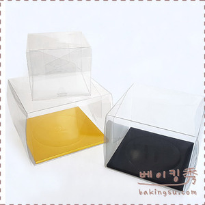 투명 쉬폰 케이크 상자*하판별도구매*