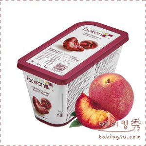 브아롱 블러드피치 퓨레1kg (Blood peach puree)