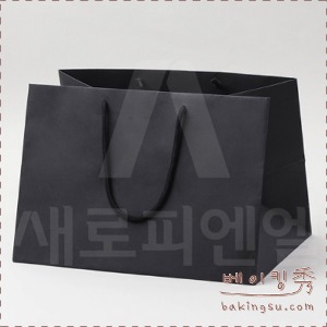 종이쇼핑백(12호)블랙